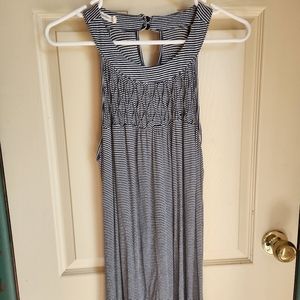 Tanktop blue/white stripes